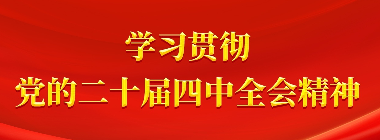 學(xué)習(xí)貫徹黨的二十屆四中全會(huì)精神